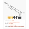 image:imageVEVOR Rail Mill Guide System 9 ft 4 Crossbar Kits Aluminum Adjustable Saw Milling Rails System Work with Chainsaw Mills for Builders and Woodworkers15 ft