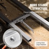 image:imageVEVOR Rail Mill Guide System 9 ft 4 Crossbar Kits Aluminum Adjustable Saw Milling Rails System Work with Chainsaw Mills for Builders and Woodworkers9 ft