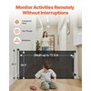 image:imageVEVOR Retractable Baby Gate Extends to 2027 inch Extra Wide 39 inch Tall with Reinforced Fiberglass Strips Avoids Crawling Through Mesh Dog Gate for Decks Doorways Garages Indoor BlackBlack