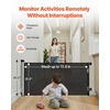 image:imageVEVOR Retractable Baby Gate Extends to 2027 inch Extra Wide 39 inch Tall with Reinforced Fiberglass Strips Avoids Crawling Through Mesh Dog Gate for Decks Doorways Garages Indoor BlackBlack