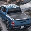 image:imageVEVOR Retractable Tonneau Cover 57 ft Hard Retractable Tonneau Cover with Builtin Drainage Pipe for 20212024 Dodge Ram 1500 Crew Cab Customized Design with DoubleLock amp TSlotHard Trifold