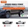 image:imageVEVOR Running Boards 3 Inches Side Steps Compatible with 20152025 Chevy ColoradoGMC Canyon Crew Cab Black Carbon Steel Nerf Bars 550 lbs Load Capacity NonSlip Surface with Rustproof Coating0718 Silverado 1500 Crew Cab