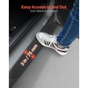 image:imageVEVOR Running Boards 3 Inches Side Steps Compatible with 20152025 Chevy ColoradoGMC Canyon Crew Cab Black Carbon Steel Nerf Bars 550 lbs Load Capacity NonSlip Surface with Rustproof Coating1525 ColoradoCanyon Crew Cab