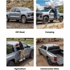 image:imageVEVOR Running Boards 3 Inches Side Steps Compatible with 20152025 Chevy ColoradoGMC Canyon Crew Cab Black Carbon Steel Nerf Bars 550 lbs Load Capacity NonSlip Surface with Rustproof Coating1525 ColoradoCanyon Crew Cab