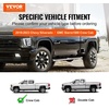 image:imageVEVOR Running Boards 3 Inches Side Steps Compatible with 20152025 Chevy ColoradoGMC Canyon Crew Cab Black Carbon Steel Nerf Bars 550 lbs Load Capacity NonSlip Surface with Rustproof Coatingsilver
