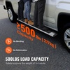 image:imageVEVOR Running Boards 3 Inches Side Steps Compatible with 20152025 Chevy ColoradoGMC Canyon Crew Cab Black Carbon Steel Nerf Bars 550 lbs Load Capacity NonSlip Surface with Rustproof Coating0918 Ram1500 Crew Cab