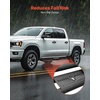 image:imageVEVOR Running Boards 4 Inches Side Steps Compatible with 20242025 Toyota Tacoma Double Cab Black Carbon Steel Nerf Bars 550 lbs Load Capacity Wide NonSlip Hollow Surface with Rustproof Coating1925 Ram 1500 Crew Cab