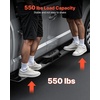 image:imageVEVOR Running Boards 4 Inches Side Steps Compatible with 20242025 Toyota Tacoma Double Cab Black Carbon Steel Nerf Bars 550 lbs Load Capacity Wide NonSlip Hollow Surface with Rustproof Coating1525 F150 SuperCrew Cab