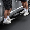 image:imageVEVOR Running Boards 4 Inches Side Steps Compatible with 20242025 Toyota Tacoma Double Cab Black Carbon Steel Nerf Bars 550 lbs Load Capacity Wide NonSlip Hollow Surface with Rustproof Coating1825 Jeep Wrangler JL 4 Door