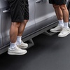 image:imageVEVOR Running Boards 4 Inches Side Steps Compatible with 20242025 Toyota Tacoma Double Cab Black Carbon Steel Nerf Bars 550 lbs Load Capacity Wide NonSlip Hollow Surface with Rustproof Coating1925 Silverado 1500 Crew Cab