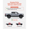 image:imageVEVOR Running Boards 4 Inches Side Steps Compatible with 20242025 Toyota Tacoma Double Cab Black Carbon Steel Nerf Bars 550 lbs Load Capacity Wide NonSlip Hollow Surface with Rustproof Coating1925 Silverado 1500 Crew Cab