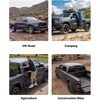 image:imageVEVOR Running Boards 4 Inches Side Steps Compatible with 20242025 Toyota Tacoma Double Cab Black Carbon Steel Nerf Bars 550 lbs Load Capacity Wide NonSlip Hollow Surface with Rustproof Coating0918 Ram 1500 Crew Cab