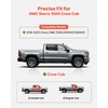 image:imageVEVOR Running Boards 4 Inches Side Steps Compatible with 20242025 Toyota Tacoma Double Cab Black Carbon Steel Nerf Bars 550 lbs Load Capacity Wide NonSlip Hollow Surface with Rustproof Coating1925 Silverado 1500 Crew Cab