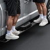 image:imageVEVOR Running Boards 4 Inches Side Steps Compatible with 20242025 Toyota Tacoma Double Cab Black Carbon Steel Nerf Bars 550 lbs Load Capacity Wide NonSlip Hollow Surface with Rustproof Coating1525 F150 SuperCrew Cab