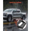 image:imageVEVOR Running Boards 4 Inches Side Steps Compatible with 20242025 Toyota Tacoma Double Cab Black Carbon Steel Nerf Bars 550 lbs Load Capacity Wide NonSlip Hollow Surface with Rustproof Coating1525 ColoradoCanyon Crew Cab