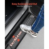 image:imageVEVOR Running Boards 4 Inches Side Steps Compatible with 20242025 Toyota Tacoma Double Cab Black Carbon Steel Nerf Bars 550 lbs Load Capacity Wide NonSlip Hollow Surface with Rustproof Coating1925 Ram 1500 Crew Cab
