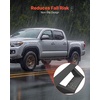 image:imageVEVOR Running Boards 4 Inches Side Steps Compatible with 20242025 Toyota Tacoma Double Cab Black Carbon Steel Nerf Bars 550 lbs Load Capacity Wide NonSlip Hollow Surface with Rustproof Coating0523 Tacoma Double Cab