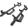 image:imageVEVOR Running Boards 4 Inches Side Steps Compatible with 20242025 Toyota Tacoma Double Cab Black Carbon Steel Nerf Bars 550 lbs Load Capacity Wide NonSlip Hollow Surface with Rustproof Coating0523 Tacoma Double Cab