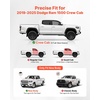 image:imageVEVOR Running Boards 4 Inches Side Steps Compatible with 20242025 Toyota Tacoma Double Cab Black Carbon Steel Nerf Bars 550 lbs Load Capacity Wide NonSlip Hollow Surface with Rustproof Coating1925 Ram 1500 Crew Cab