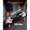 image:imageVEVOR Running Boards 4 Inches Side Steps Compatible with 20242025 Toyota Tacoma Double Cab Black Carbon Steel Nerf Bars 550 lbs Load Capacity Wide NonSlip Hollow Surface with Rustproof Coating1925 Ram 1500 Crew Cab