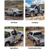 image:imageVEVOR Running Boards 4 Inches Side Steps Compatible with 20242025 Toyota Tacoma Double Cab Black Carbon Steel Nerf Bars 550 lbs Load Capacity Wide NonSlip Hollow Surface with Rustproof Coating1925 Silverado 1500 Crew Cab