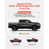 image:imageVEVOR Running Boards 4 Inches Side Steps Compatible with 20242025 Toyota Tacoma Double Cab Black Carbon Steel Nerf Bars 550 lbs Load Capacity Wide NonSlip Hollow Surface with Rustproof Coating0918 Ram 1500 Crew Cab