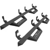 image:imageVEVOR Running Boards 4 Inches Side Steps Compatible with 20242025 Toyota Tacoma Double Cab Black Carbon Steel Nerf Bars 550 lbs Load Capacity Wide NonSlip Hollow Surface with Rustproof Coating1525 ColoradoCanyon Crew Cab