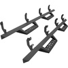 image:imageVEVOR Running Boards 4 Inches Side Steps Compatible with 20242025 Toyota Tacoma Double Cab Black Carbon Steel Nerf Bars 550 lbs Load Capacity Wide NonSlip Hollow Surface with Rustproof Coating1925 Silverado 1500 Crew Cab