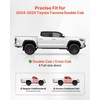 image:imageVEVOR Running Boards 4 Inches Side Steps Compatible with 20242025 Toyota Tacoma Double Cab Black Carbon Steel Nerf Bars 550 lbs Load Capacity Wide NonSlip Hollow Surface with Rustproof Coating2425 Tacoma Double Cab
