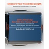 image:imageVEVOR Soft TriFold Truck Bed Tonneau Cover Compatible with 20092025 Dodge Ram 1500 Incl Classic amp New 57 ft 674 in Bed Fleetside Without Rambox Split Tailgate and Track System Waterproof57ft