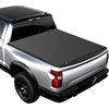 image:imageVEVOR Soft TriFold Truck Bed Tonneau Cover Compatible with 20092025 Dodge Ram 1500 Incl Classic amp New 57 ft 674 in Bed Fleetside Without Rambox Split Tailgate and Track System Waterproof57ft