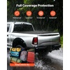 image:imageVEVOR Soft TriFold Truck Bed Tonneau Cover Compatible with 20092025 Dodge Ram 1500 Incl Classic amp New 57 ft 674 in Bed Fleetside Without Rambox Split Tailgate and Track System Waterproof57ft