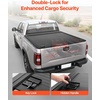 image:imageVEVOR Soft TriFold Truck Bed Tonneau Cover Compatible with 20092025 Dodge Ram 1500 Incl Classic amp New 57 ft 674 in Bed Fleetside Without Rambox Split Tailgate and Track System Waterproof57ft