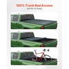 image:imageVEVOR Soft TriFold Truck Bed Tonneau Cover Compatible with 20092025 Dodge Ram 1500 Incl Classic amp New 57 ft 674 in Bed Fleetside Without Rambox Split Tailgate and Track System Waterproof57ft