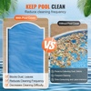 image:imageVEVOR Solar Pool Cover 36 x 18 ft Rectangle Solar Cover 12 mil for Pools Inground Above Ground Swimming Pool Solar Blanket with Bubble Heat Retaining Solar Covers BlueBlue