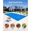 image:imageVEVOR Solar Pool Cover 36 x 18 ft Rectangle Solar Cover 12 mil for Pools Inground Above Ground Swimming Pool Solar Blanket with Bubble Heat Retaining Solar Covers BlueBlue