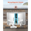 image:imageVEVOR Stainless Steel BBQ Access Door  30W x 21H Inch Double Vertical Wall Door for Outside Cabinet and Grilling StationVents