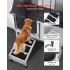image:imageVEVOR Stainless Steel Dog Washing Station 50 inch Pet Grooming Tub wRamp PE Water Filter Board Faucet amp Showerhead amp Soap Holder Dog Bathtub for Large amp Medium amp Small Pets Left Door