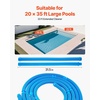image:imageVEVOR Suction Pool Cleaner Automatic Pool Vacuum Cleaner Suction Side Automatic Pool Cleaner Suction Vacuum Pool Sweeper with 12 Hoses for Inground Pool and AboveGround Pool Up to 20 x 35 ft