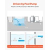 image:imageVEVOR Suction Pool Cleaner Automatic Pool Vacuum Cleaner Suction Side Automatic Pool Cleaner Suction Vacuum Pool Sweeper with 12 Hoses for Inground Pool and AboveGround Pool Up to 20 x 35 ft