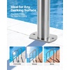 image:imageVEVOR Swimming Pool Ladder 3Step Stairs with Double Handrails NonSlip Heavy Duty Wide Steps Stainless Steel Frame 265 lbs Capacity for 4854 in Inground Pools EntryExits Indoor amp Outdoor3Step
