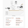 image:imageVEVOR Toilet Handle Replacement Kit Front Mount Universal Toilet Handle Toilet Handle Lever with Stainless Steel Flapper Chain Toilet Flush Handle Fits Various Toilet Tanks Chrome Finish SilverFront Mount