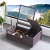 image:imageVEVOR Tortoise Habitat Cedar Wooden Tortoise House Indoor amp Outdoor Tortoise Enclosure with Light Stand Reptile Enclosure Small Animal Cage with Stand Legs for Gecko Lizard SnakeA Tortoise Habitat