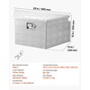 image:imageVEVOR Trailer Tongue Box Heavy Duty Trailer Tongue Tool Box Storage Organizer with Lock amp Keys Utility Tool Chest for Pickup Truck Bed RV SUV OffRoad Vehicle Aluminum 26 x 13 x 12 Silver26 x 13 x 12 in