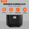 image:imageVEVOR Trailer Tongue Box Heavy Duty Trailer Tongue Tool Box Storage Organizer with Lock amp Keys Utility Tool Chest for Pickup Truck Bed RV SUV OffRoad Vehicle Aluminum 26 x 13 x 12 Silver29 Black