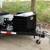 image:imageVEVOR Trailer Tongue Box Heavy Duty Trailer Tongue Tool Box Storage Organizer with Lock amp Keys Utility Tool Chest for Pickup Truck Bed RV SUV OffRoad Vehicle Aluminum 26 x 13 x 12 Silver29 Black