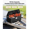 image:imageVEVOR Trailer Tongue Box Heavy Duty Trailer Tongue Tool Box Storage Organizer with Lock amp Keys Utility Tool Chest for Pickup Truck Bed RV SUV OffRoad Vehicle Aluminum 26 x 13 x 12 Silver36 Black with upgraded lock