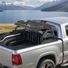 image:imageVEVOR Truck Bed Roll Bar Customized Sport Bar Chase Rack Compatible with MidSize Pickup 20202025 Jeep Gladiator JT Carbon Steel Construction with Extension Light Bracket No Rack IncludedFits Full Size Truck