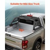 image:imageVEVOR Truck Bed Roll Bar Customized Sport Bar Chase Rack Compatible with MidSize Pickup 20202025 Jeep Gladiator JT Carbon Steel Construction with Extension Light Bracket No Rack IncludedFits MidSize Truck