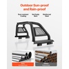 image:imageVEVOR Truck Bed Roll Bar Customized Sport Bar Chase Rack Compatible with MidSize Pickup 20202025 Jeep Gladiator JT Carbon Steel Construction with Extension Light Bracket No Rack IncludedFits MidSize Truck